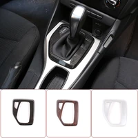 for bmw x1 e84 2010 2013 abs carbon fiber car control shift panel cover shift panel frame trim car interior accessories