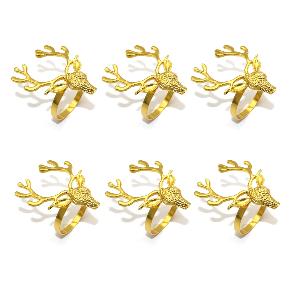 Кольца для салфеток Dvianna, набор из 6 штук