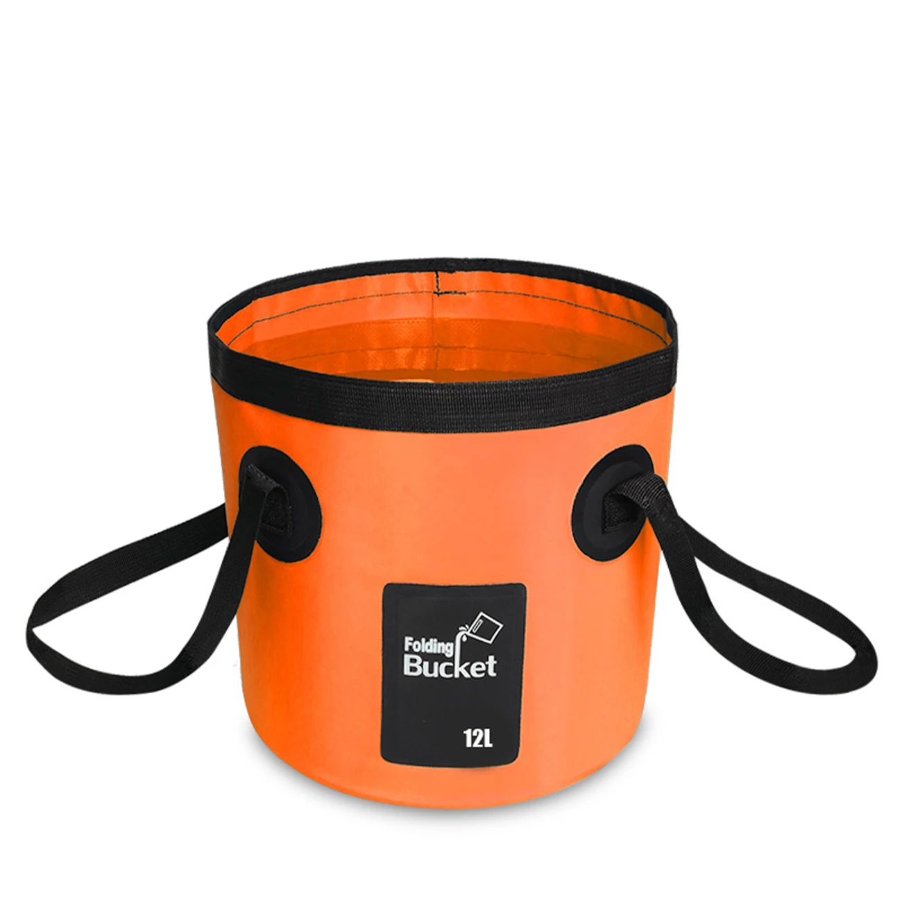 

12L 20L Portable Bucket Outdoor Travel Water Storage Bag Waterproof Fishing Foldable Car Supplies Bucket Bowl Sink Washing Bag