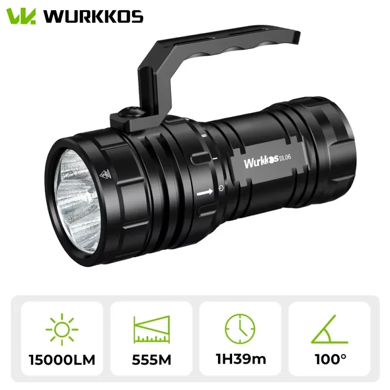 Wurkkos DL06 Фонарик для дайвинга