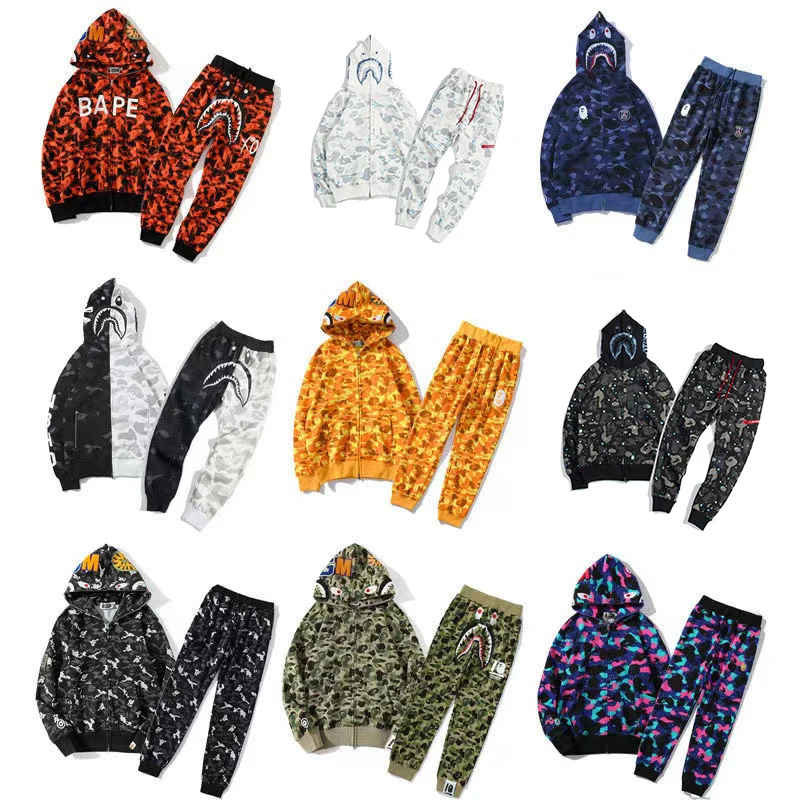 

Костюм из 2 предметов в стиле хип-хоп, толстовка с 3D рисунком из мультфильма и брюки