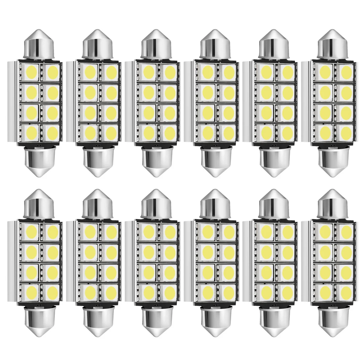 

12pcs Car Dome Light Professional Prime Durable Reading Light LED Light for Vehicle Car Auto Truck
