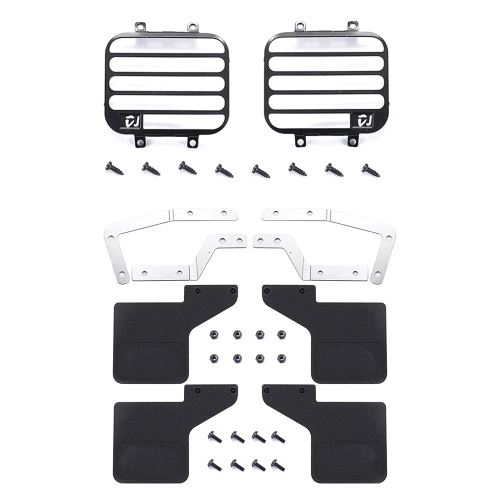 

For MN D90 D99S MN99S Front Light Lamp Guards Headlight Cover & Rubber Front And Rear Fenders Mud Flaps Accessories