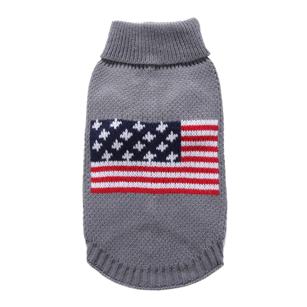 

Pet Dog Sweater Clothes Christmas Costume Sweaterspuppy Cat Dogs Clothing Party Winter Turtleneck Knitted Cosplay Festive Large