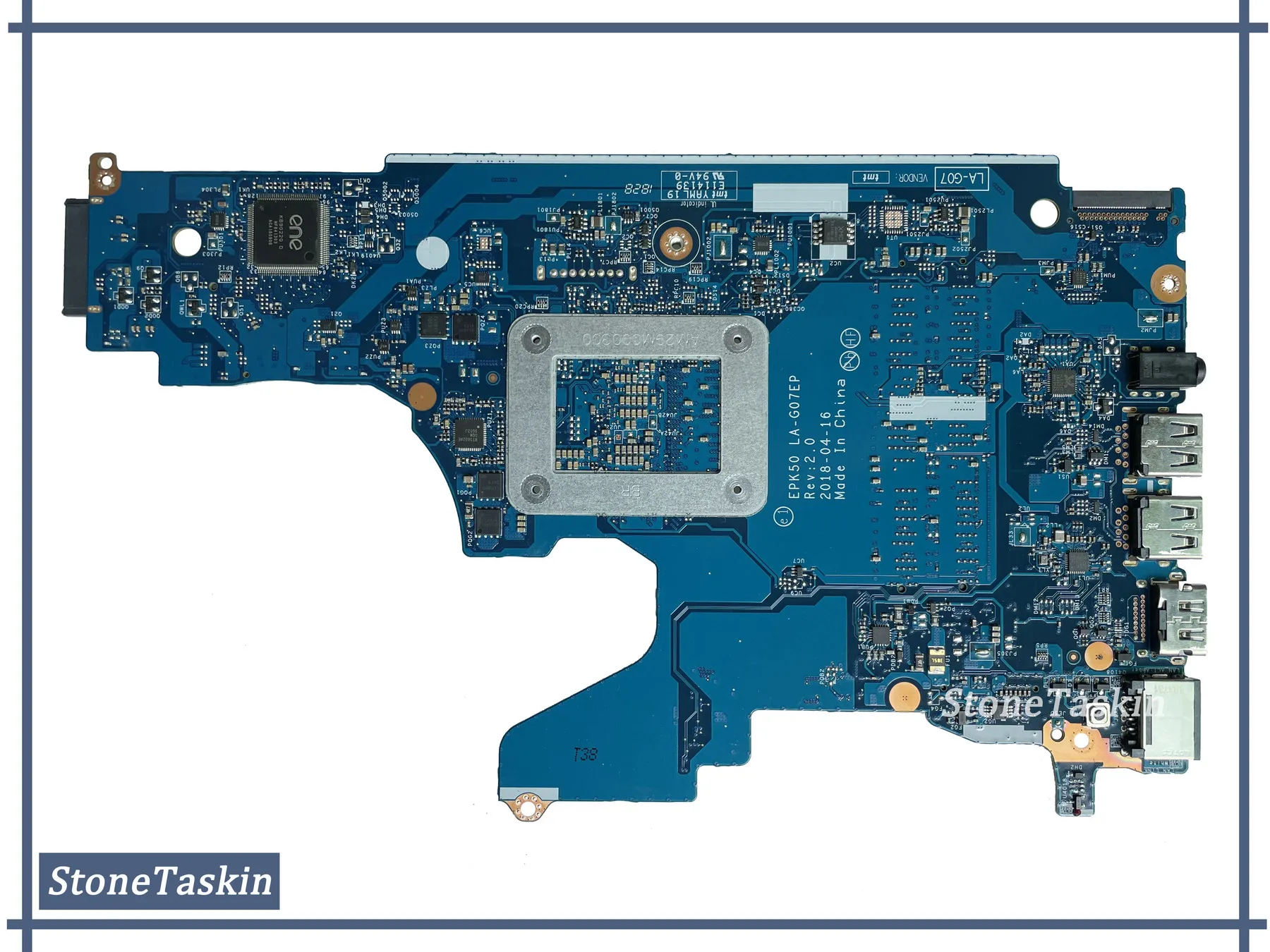 Материнская плата для ноутбука HP Pavilion 15-DA EPK50 LA-G07EP CPU SR3LA L20369-601 DDR4 100%