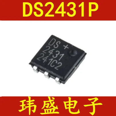 

10PCS/LOT DS2431 DS2431P DS2431P+ TSOC-6
