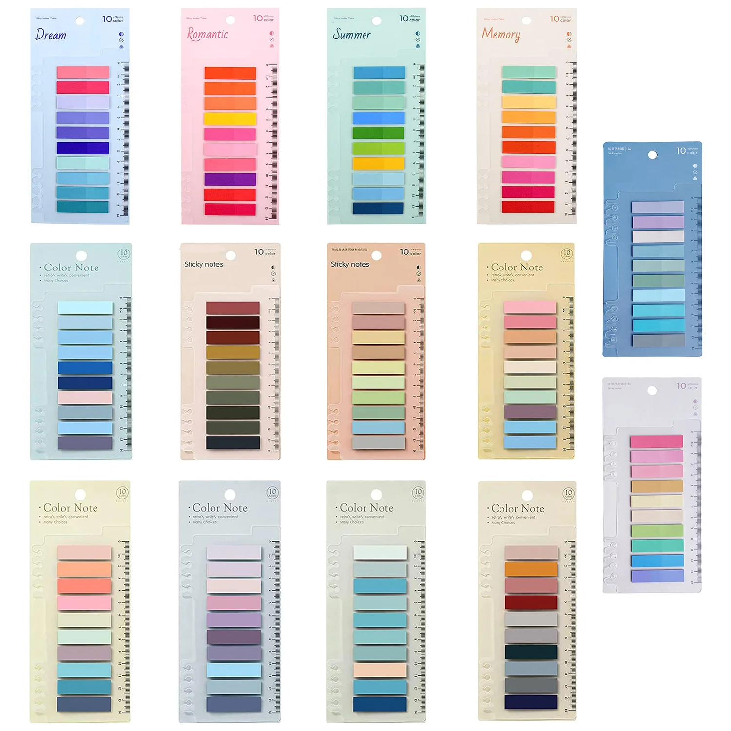 

2800 шт. самоклеящиеся закладки прозрачные