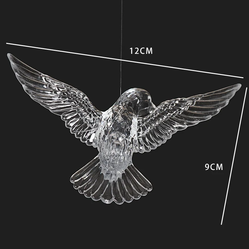 

Прозрачный акриловый кристалл Колибри для свадьбы