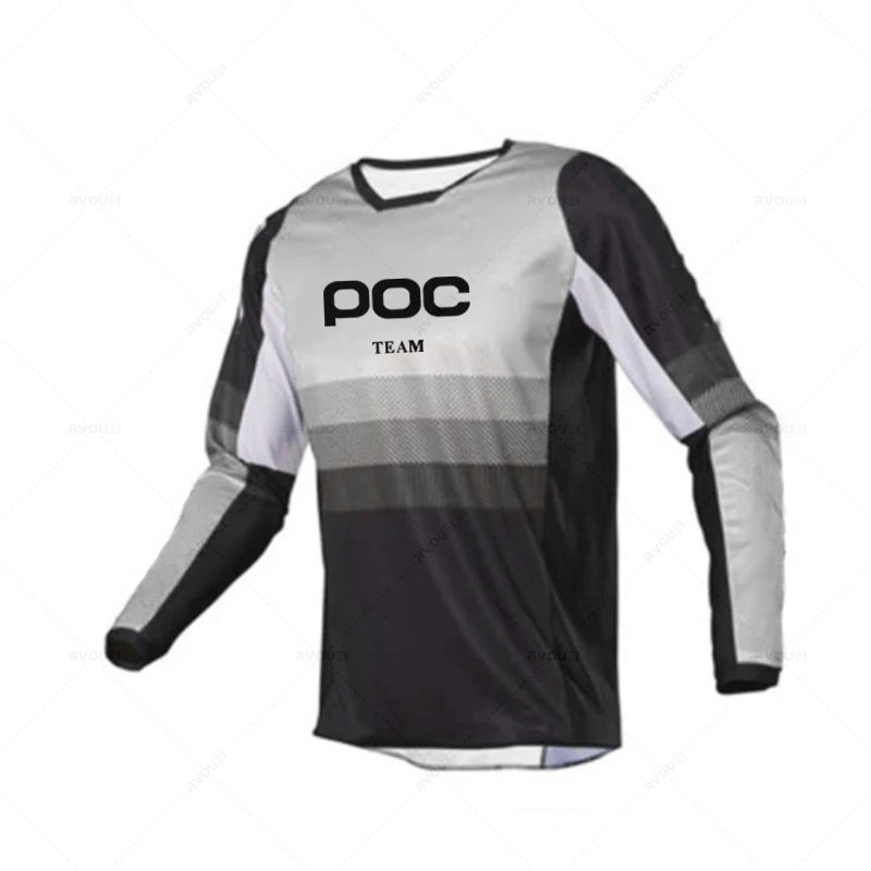 

Новинка 2022, камуфляжная Джерси команды Poc для мотокросса, горного и внедорожного велосипеда, горнолыжного спорта, MX BMX, велоджерси, свитшот д...