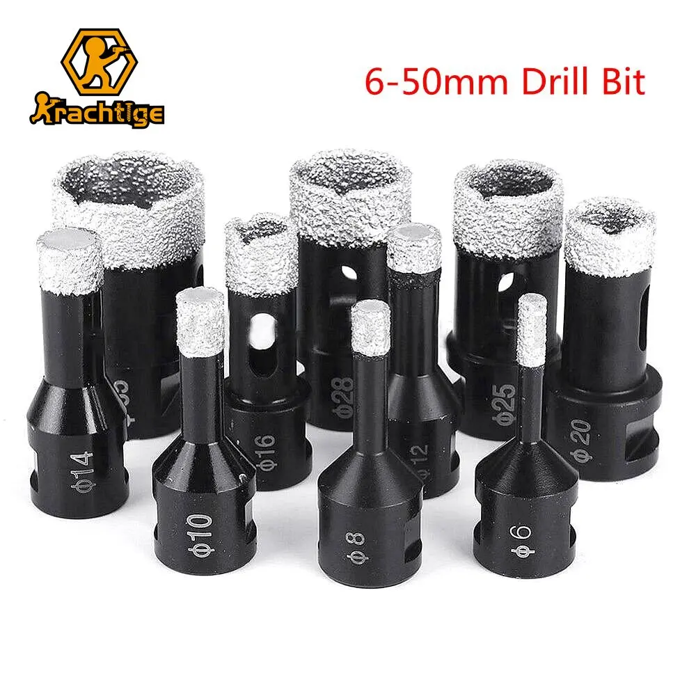 Krachtige 6-50mm Diamond Drill Bit M14 Tile Marble Concrete Drill for Glass Granite Porcelain Tile Marble Angle-Grinder