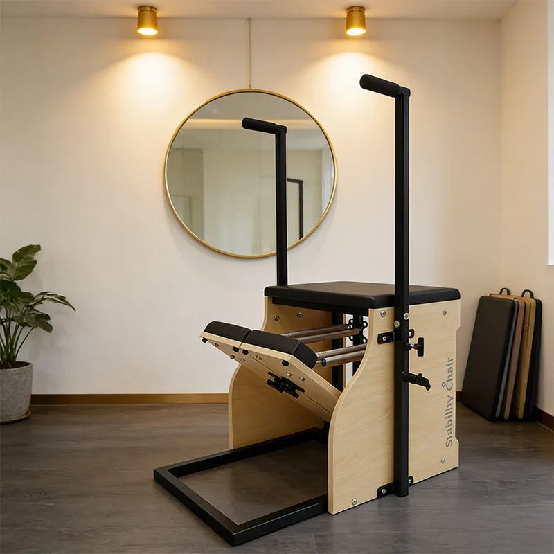Фото Коммерческий тренажер Wunda Chair из клена для тренировки мышц кора, баланса и координации №1