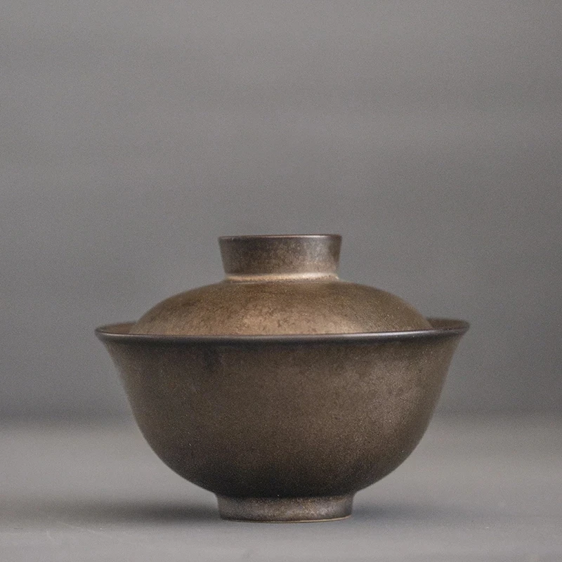 

Керамический гайвань бронзовый чай tureen, китайские чайные наборы, посуда для напитков 150 мл