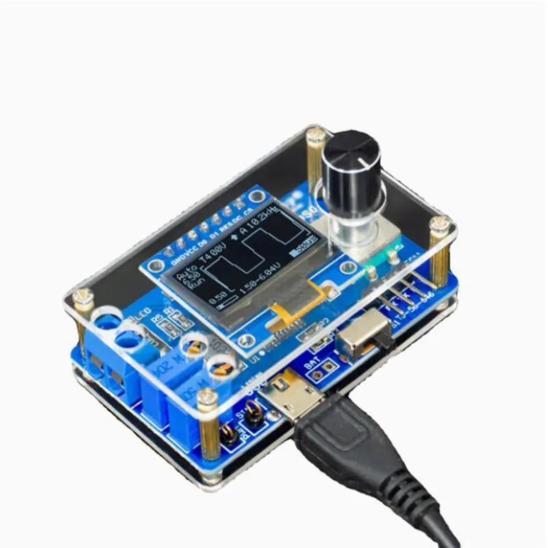 Мини DOS комплект ЖК-осциллографа STC8K8A однокристальный микрокомпьютер