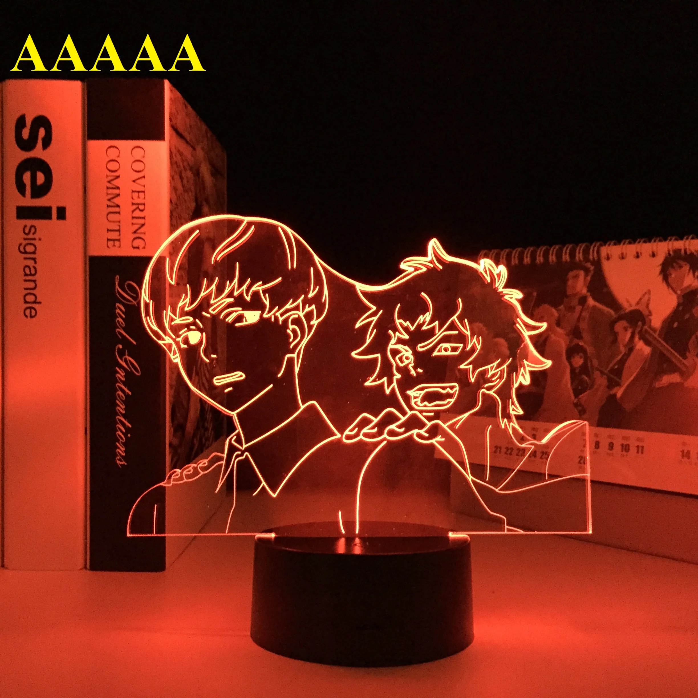 

Remote Devilman Crybaby LED Night Light for Bedroom Decor Birthday Gift Nightlight Manga Devilman Crybaby Anime 3D Table Lamp