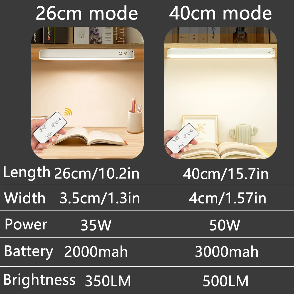 desk lamp led table lamp study reading desk lamp bedroom rechargeable usb night lights computer cabinet bedroom bedside lamp free global shipping