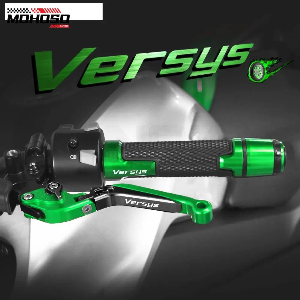 

Motorcycle Brake Clutch Levers Handlebar hand Grips Ends For Kawasaki VERSYS 300X 1000 VERSYS300X 08-19 VERSYS1000 12-18 Parts