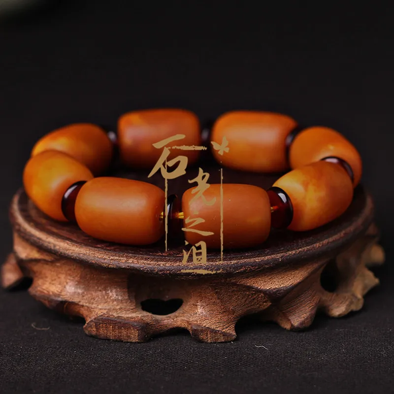 

Натуральный Янтарный браслет для мужчин и женщин, Исцеляющие драгоценные камни, ювелирные изделия из драгоценных камней, настоящие балтийс...