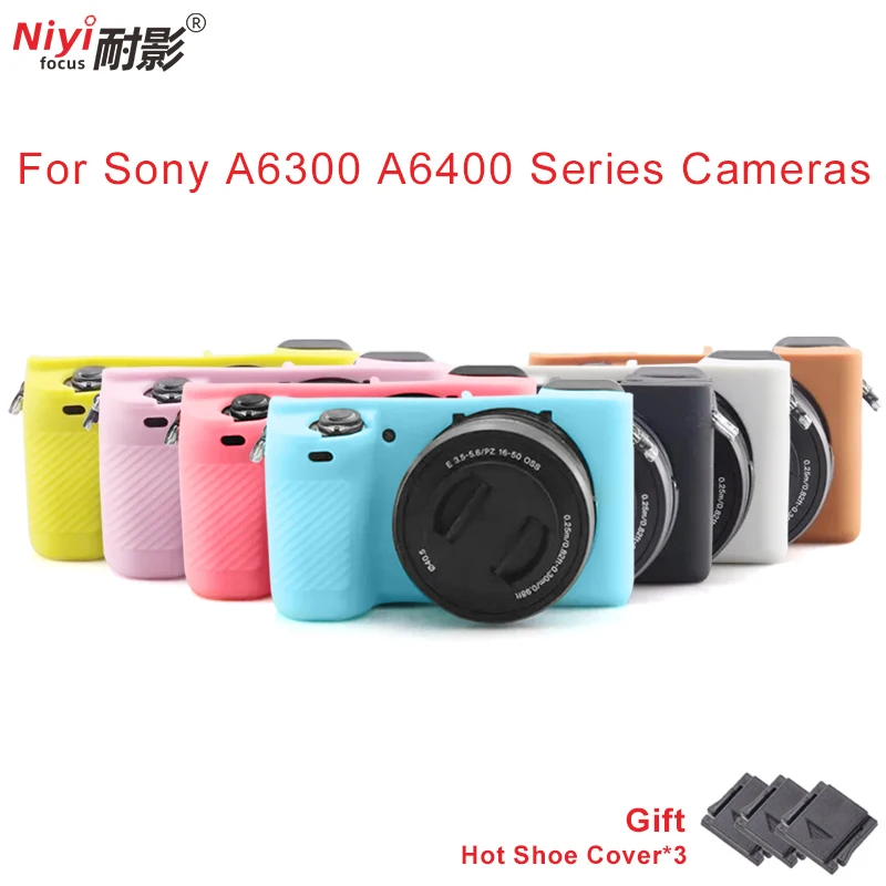 

Soft Silicone Rubber Camera Protective Body Case For Sony A6300 Skin Camera Bag Protector Cover For Sony A6400
