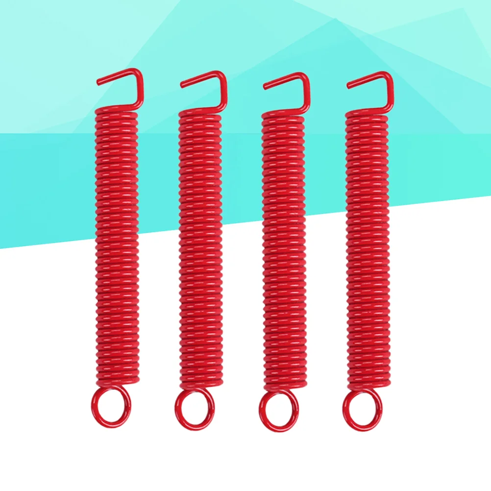 

4 Pcs Pogo Tremolo Spring Electric Guitar Accessories Single Coil Spring Red Guitar Bass Pickup Spring Double Coil