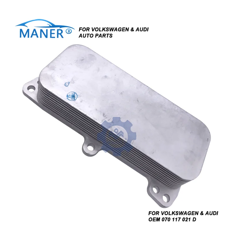 

MANERI 070117021D Алюминиевый Масляный радиатор двигателя для VW Multivan T5 Touareg Transporter Caravelle 2003-2010 070 117 021 D