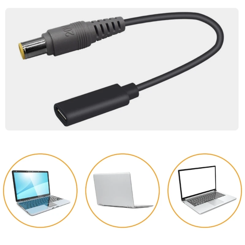 Кабель DC7955 к кабелю USB C DC7 9x5 5 мм штекерный вход гнездовому зарядному типа с чипом