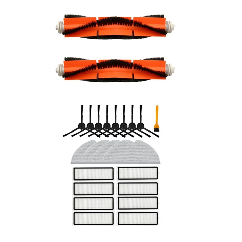 

Main Brush Mop Cloths Replacement For Xiaomi Dreame Bot D9 Max / D9 Mistral Robotic Vacuum Cleaner Spare Parts