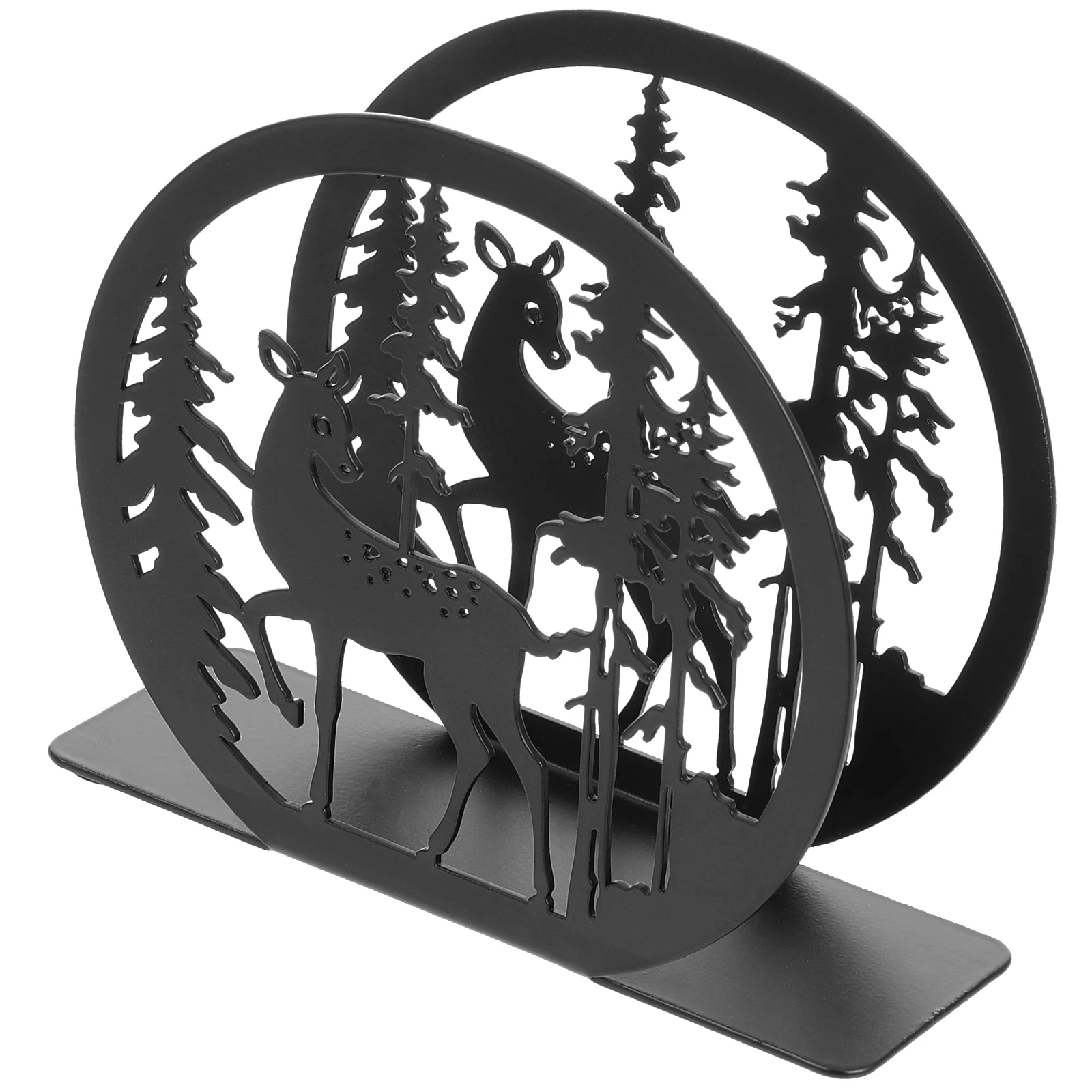 Декор пятнистый олень держатель для салфеток хранения поднос ванной комнаты