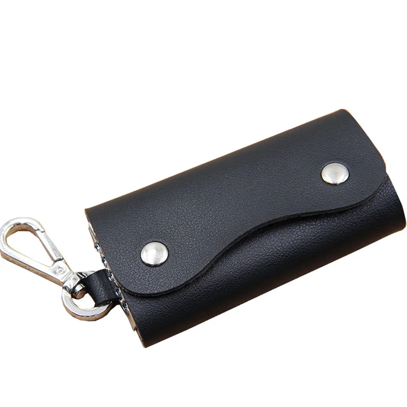 

Genuine leather keycase for men's waist hanging car