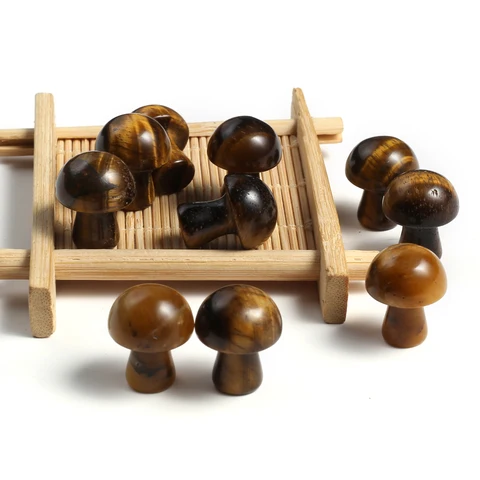 Два камня Розовый кварц и Тигровый глаз 15х20 мм