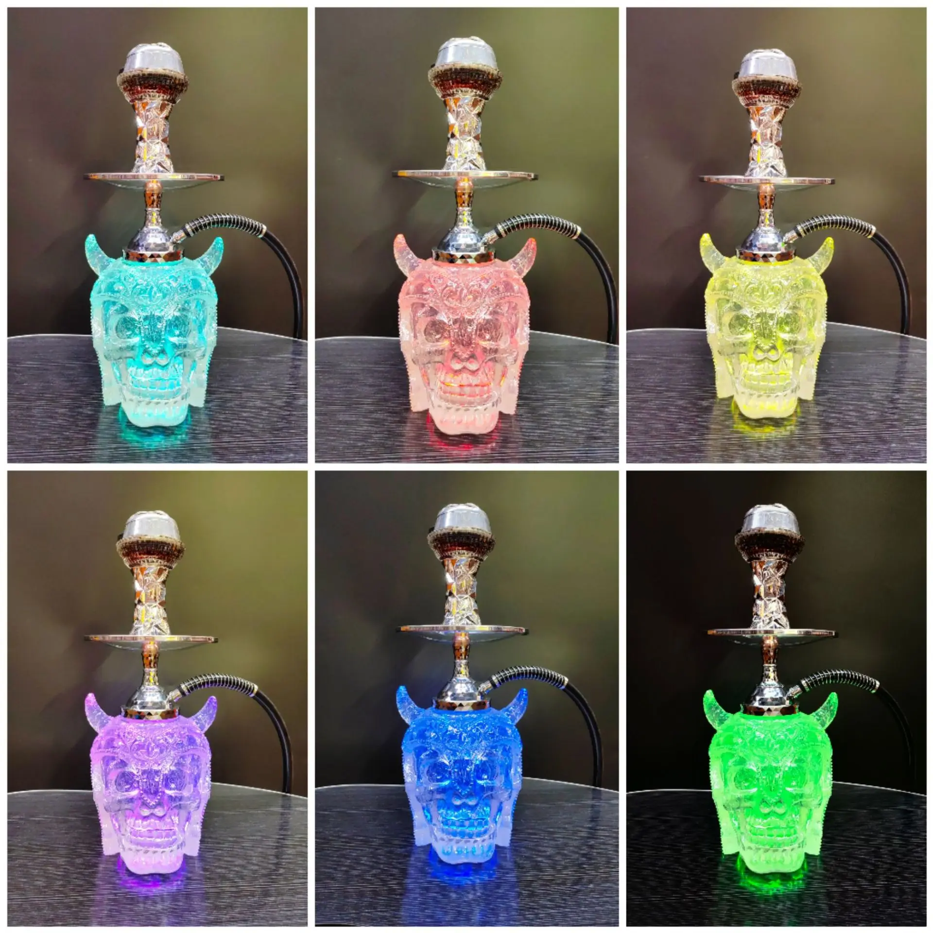 

Набор для кальяна прозрачный в виде воина, курительные аксессуары, трубка для кальяна, полный набор для кальяна