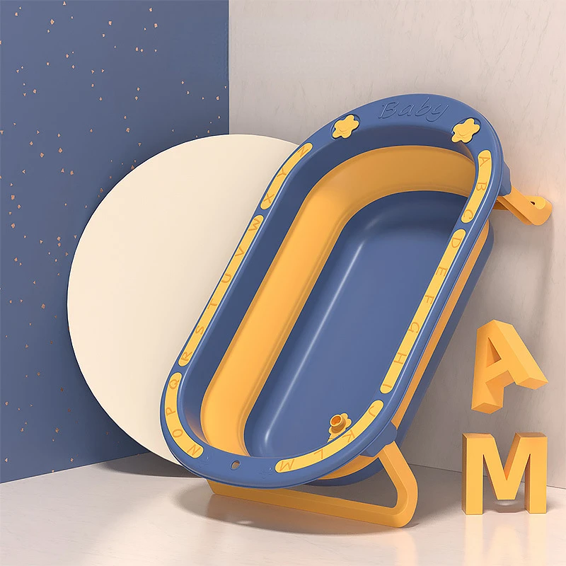 

Складная детская Ванна, Ванна для душа с ковриком для ванны для ребенка, ванная для новорожденных, Детская ванна