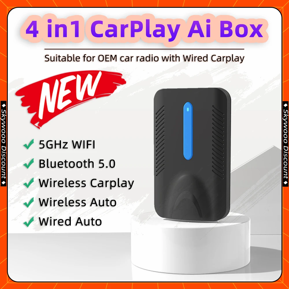 Usb Dongle Plug And Play Smart Link 5g Wifi Wireless Android Auto