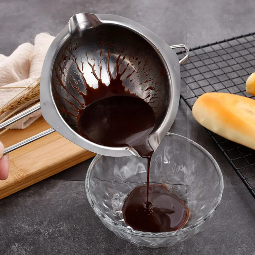 

Кастрюля для расплава шоколада, семейная чаша из нержавеющей стали для таяния масла, контейнер для подогрева воды, кухонная посуда