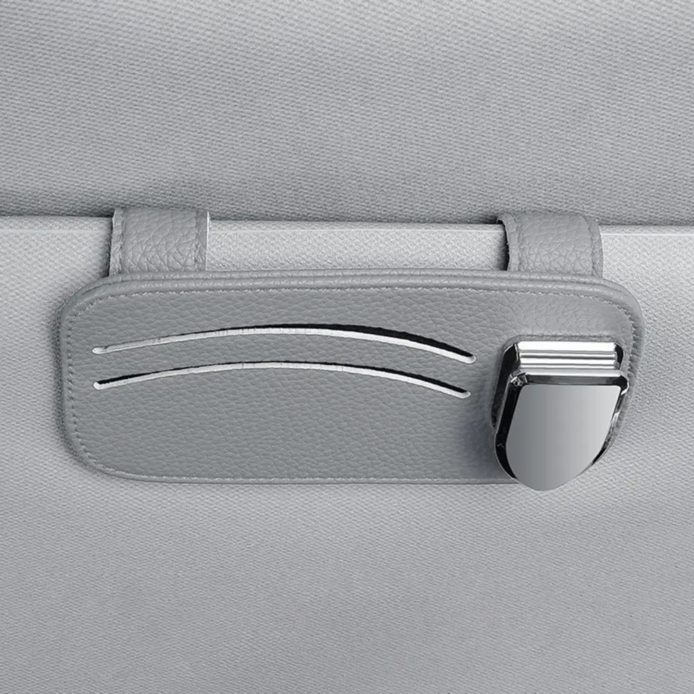 

Car Glasses Holder Excellent Save Space Anti-scratch Vehicle Supplies Sunglasses Holder Car Glasses Holder