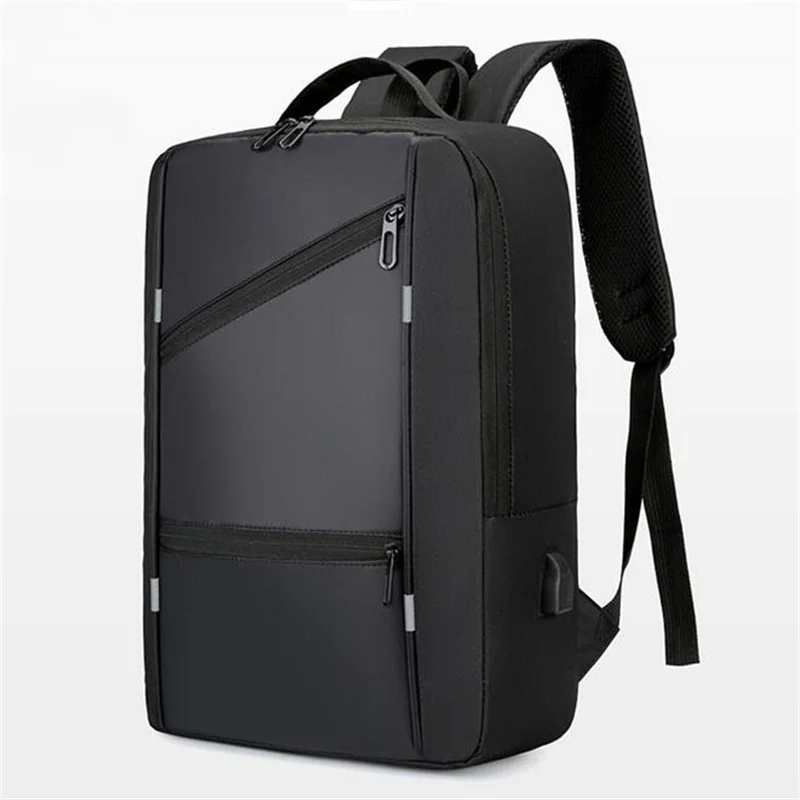 

Men's Waterproof Backpack Casual Business Men Computer Backpack 15.6 Inch Laptop Bag Back Light Anti Theft Travel Backpack Male