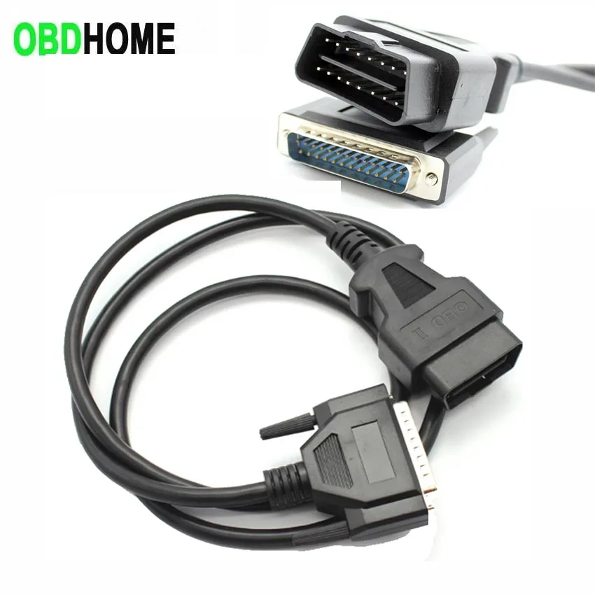 16-контактный кабель DB25, OBD, OBD2, для программатора ключей SBB, V33.01/V48.99, V46.02, автомобильный 16-контактный разъем для главного тестового кабеля CK100 SBB