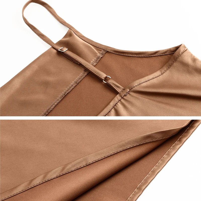 Женский топ на тонких бретельках с v-образным вырезом базовый без рукавов