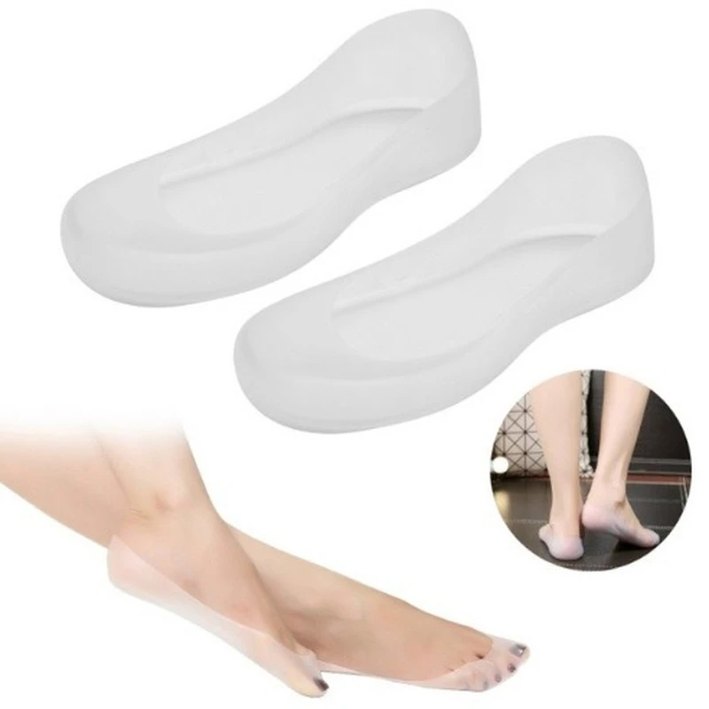 2Pcs=1 pair Silicone Feet Care Boat socks Moisturizing Gel Heel Socks with Hole Cracked Foot Skin Care Protectors Foot Care Tool