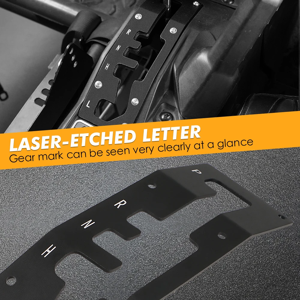 НайсСНС УТВ Панель для шифтера Shift Shifter Gate для Can-Am Maverick X3 2017-2021 T5052 Биллет Алюминиевые аксессуары запчасти бренда.