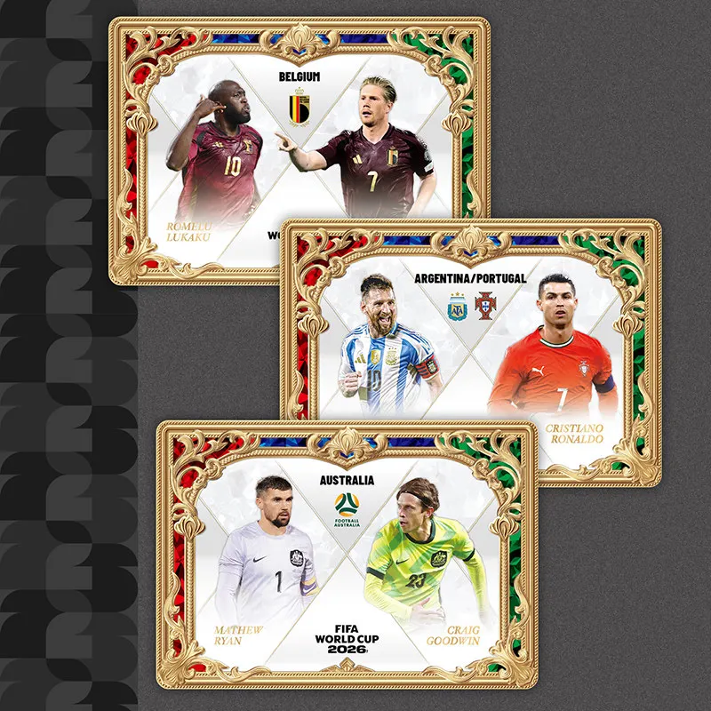 Фото Коллекционные карточки KAYOU Panini 2026 FIFA WORLD CUP OFFICIAL FOOTBALL TRADING CARDS, превосходное издание, оригинальная коллекция, сопутствующие товары и подарки №2