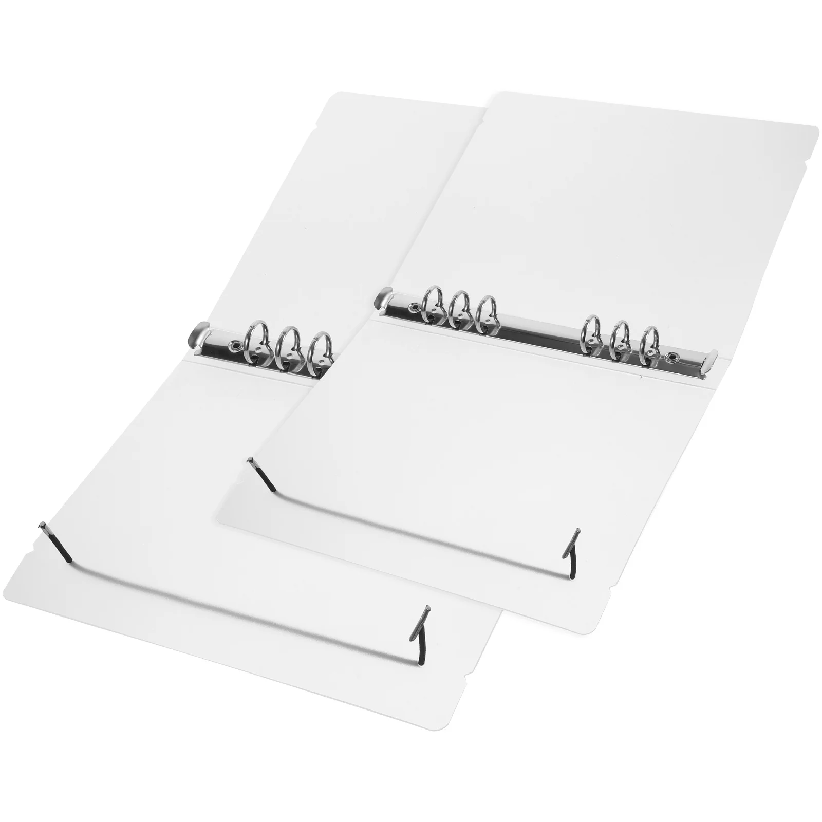 

2 Pcs Index Page Category Binder Notebook Cover A4 Binders Colorful File Folders Translucent Covers A5 Pp Clear Plastic