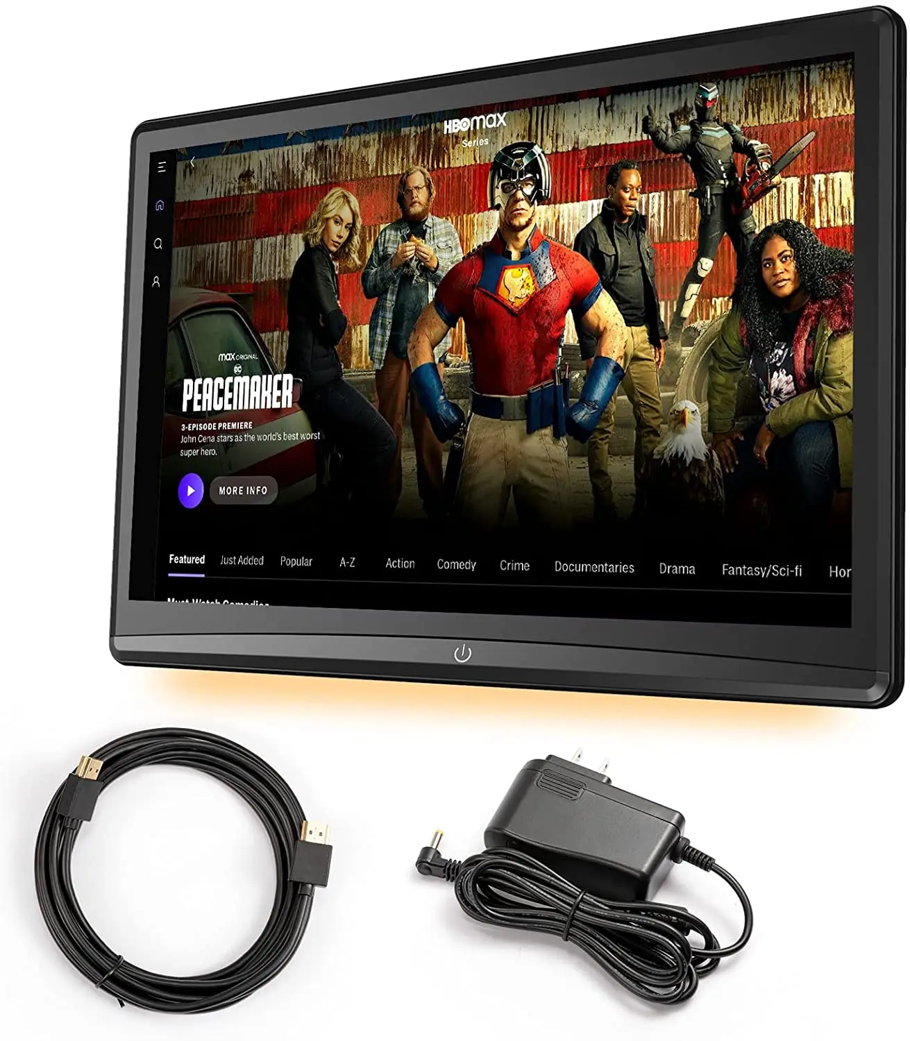 

4K Upgraded Android 10.0 Car TV Headrest Monitor 3+16G 1080P Video Player WiFi/Bluetooth/USB/SD/HDMI Input+Output/FM/Mirror Link