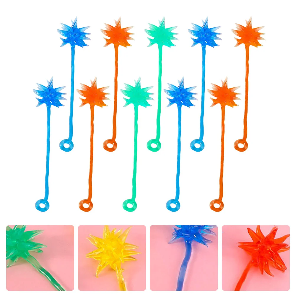 

20 Pcs Sticking Hands Toys Children Stretchy Hand Toy Bulk Kids Toys Meteor Hammer Nostalgia Stretchy Snap Toys Fidget