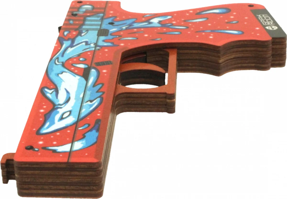 Toy wooden gun &quotGlock&quot spirit of water | Guns