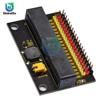 micro bit expansion board with led work indicator communicationiic or spi io bit teaching programming module horizontal adapter