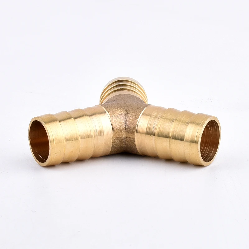 2 шт. латунный зубчатый Y-образный тройник 6-14 мм соединитель пагоды медная