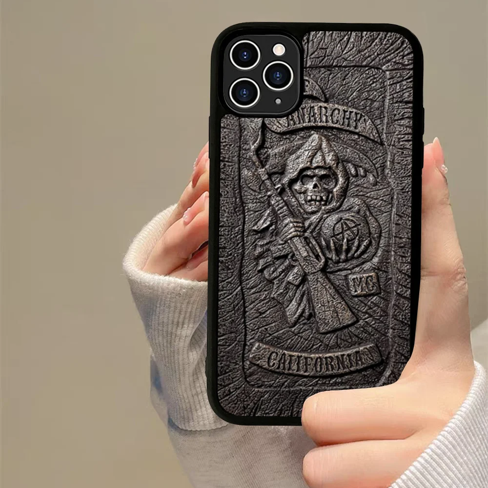 Sons Of Anarchy TV Phone Case Silicone PC+TPU For Samsung S10 20 30 22 23 24 Plus Lite Ultra Cover