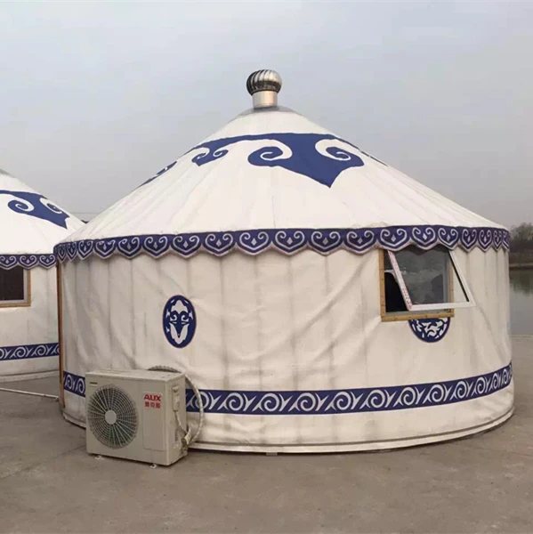 

Winter Yurt Luxury Mongolian Tent Used For Outdoor Camping tent