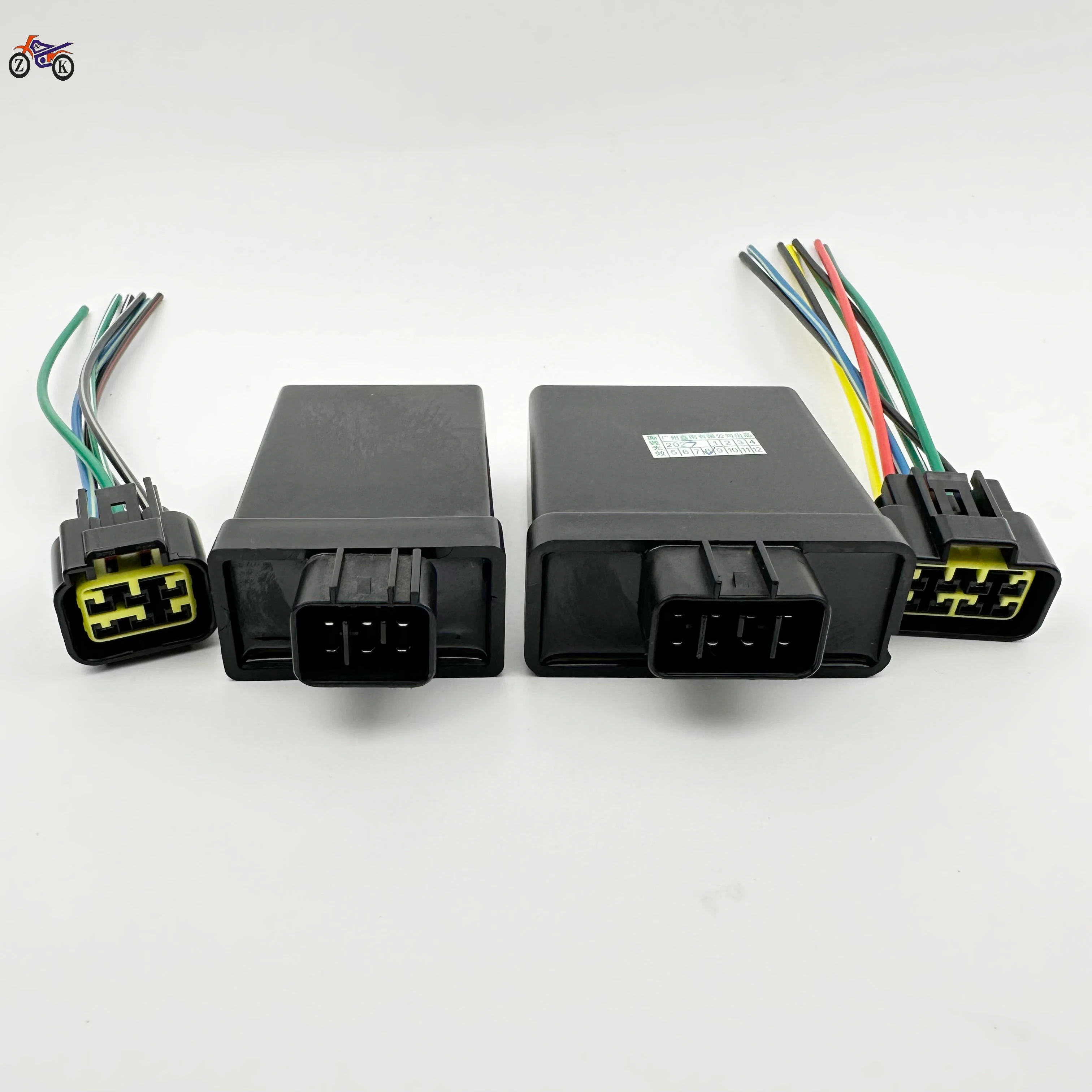 С гнездом 6 контактов 8 черная коробка зажигания CDI аксессуары для мотоциклов Yamaha