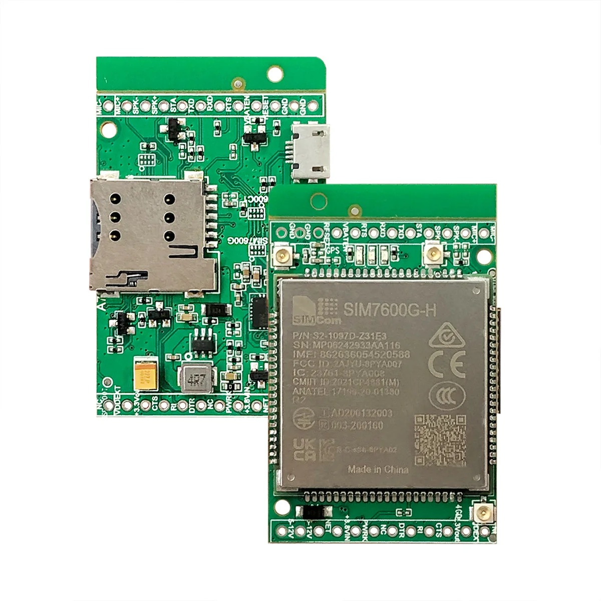 Бесплатная доставка Simcom Φ Core Board макетная плата LTE CAT4 GNSS глобальная версия для